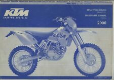 KTM 400 520 SX EXC (2000) Spare Parts Manual Catalogue Book List CHASSIS EA14 # for sale  Shipping to South Africa