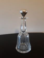 VTG Whiskey Or Wine Glass Decanter W/Stopper 12" for sale  Shipping to South Africa