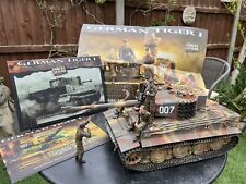 1:16 Deutscher Tiger 1 Tank Wittmanns Final Battle + Kräfte der Mut Feigen Metall gebraucht kaufen  Versand nach Germany
