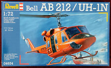 Revell 1:72 Bell AB 212 / UH-1N Huey Helicopter Model Kit 04654 for sale  BATH