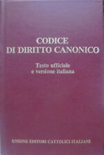 Codice diritto canonico usato  Italia