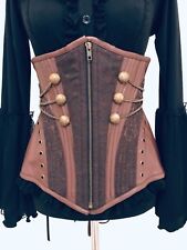 Braunes steampunk corset gebraucht kaufen  Pfaffenhofen a.d.Ilm