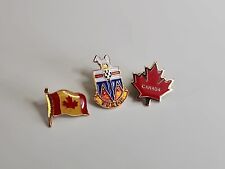 Yukon Canada Travel Souvenir Lapel Pin Lot Of 3 Canadian Territory, used for sale  Shipping to South Africa