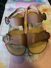 Hotter leather sandals for sale  UTTOXETER