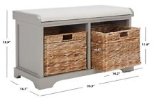 storage bench wicker for sale  Whitestown