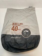 Eddie Bauer Jim Whittaker 40th Anniversary 2003 cinch sack backpack gym bag for sale  Shipping to South Africa