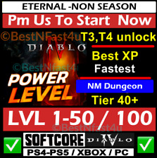 DIABLO 4 ETERN 💥Nível de Potência 1-100 D4💥SC XP BOOST LVL paragon T4 PSN/PC/XBOX, usado comprar usado  Enviando para Brazil