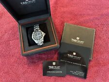 Relógio preto masculino TAG Heuer Aquaracer - WAF2010BA0818 com caixa, cartão de instruções comprar usado  Enviando para Brazil