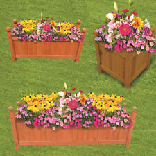 Wooden garden planters for sale  Shipping to Ireland