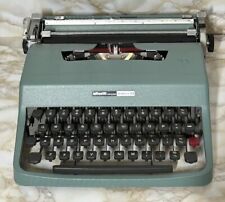 Vintage Olivetti Lettera 32 Typewriter Tested Working Made In Barcelona Spain for sale  Shipping to South Africa