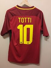 Camisa ROMA 2016/17 Home | Camisa de despedida #10 TOTTI | RARA | Grande (L), usado comprar usado  Enviando para Brazil