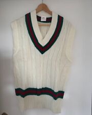 Vintage cricket jumper for sale  LONDON