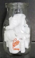 Virginia Polytechnic Institute Creamery Sq Half Pint ACL Milk Bottle Blacksburg  for sale  Shipping to Canada
