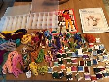 Job lot embroidery for sale  SPALDING
