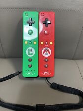 Usado, Controle remoto Nintendo OEM Wii Mario Luigi Motion Plus lote 2 testado comprar usado  Enviando para Brazil