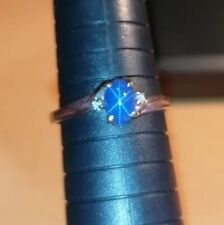 Blauer sternsaphir diamant gebraucht kaufen  Schwabach