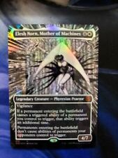 Elesh Norn, Mother of Machines - Step-and-Compleat Foil - Borderless Phyrexia NM for sale  Shipping to South Africa