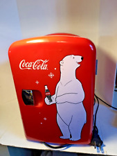 Usado, Mini geladeira COCA COLA-aquecedor- urso polar retrô comporta 6 latas sem cabo de 12 volts comprar usado  Enviando para Brazil