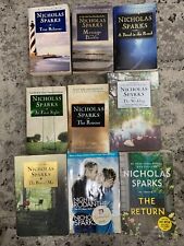 Usado, Lote de 9 livros de brochura de Nicholas Sparks. Ver fotos para título comprar usado  Enviando para Brazil