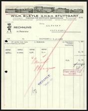 Rechnung stuttgart 1928 gebraucht kaufen  Berlin