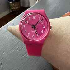 Reloj Swatch rosa caliente segunda mano  Embacar hacia Argentina