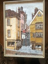 Charming painting quaint for sale  NORWICH