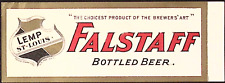 Pre prohibition falstaff for sale  Moneta