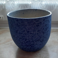 Blumenübertopf keramik blau gebraucht kaufen  Kirchberg