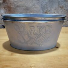 Galvanized planter embossed for sale  Humble