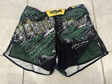Shorts de luta Venum Dragon tamanho XS 30 MMA BJJ Muay Thai UFC academia de treinamento verde comprar usado  Enviando para Brazil