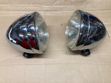 Lucas chrome headlights for sale  STOCKTON-ON-TEES