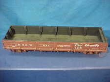 Usado, ON3 escala Berlyn Locomotive Works modelo RR Latón Denver Rio Grande Góndola 836 segunda mano  Embacar hacia Argentina
