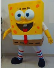 New Adult Hot Sale Foam Spongebob Cartoon Mascot Costume Plush Christmas Fanc, used for sale  Shipping to South Africa