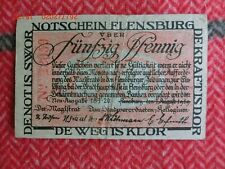 Notgeld notschein pfennig gebraucht kaufen  Glücksburg
