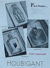 Publicite houbigant parfums d'occasion  Cires-lès-Mello