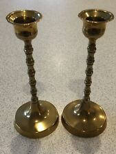 tall brass candlesticks for sale  TAUNTON