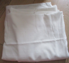 White fabric remnant for sale  BASINGSTOKE