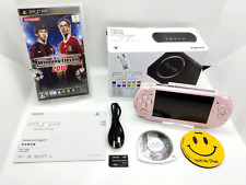 PSP 3000 Sony Blossom rosa com caixa e carregador PlayStation Japão testado comprar usado  Enviando para Brazil