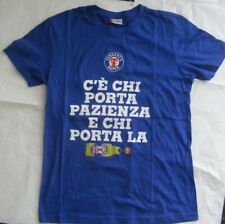 t shirt birra tennent's super maglietta S gadget da uomo per donna cotone blu usato  Aosta