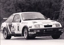 FORD SIERRA RS COSWORTH TEAM PANACH,-FORD-LABO, D.AURIOL et B.OCCELLI PHOTOGRAPH, used for sale  Shipping to Canada