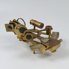 Vintage brass sextant for sale  Shipping to Ireland