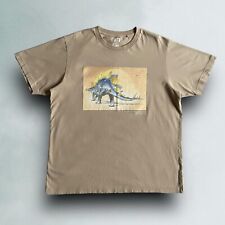 Camiseta Uniqlo X Hajime Sorayama Jurassic Park Bege Masculina XL Arte em tons de terra comprar usado  Enviando para Brazil