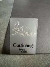 Cuttlebug provo craft for sale  Raleigh