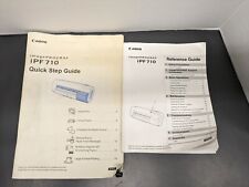 Used, Canon iPF710 Printer Quick Step & Reference Guides Operating Manuals AUC for sale  Shipping to South Africa
