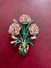 Large carnation brooch for sale  EDENBRIDGE