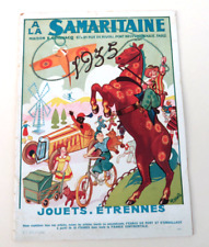 Catalogue complet samaritaine d'occasion  France