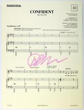 Partituras da Broadway "Confident" assinadas por Demi Lovato e Juliet, usado comprar usado  Enviando para Brazil