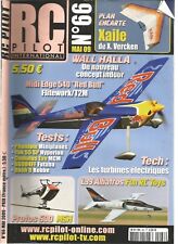 RC PILOT N°66  "XAILE" / WALL HALLA / MIDI EDGE 540 "RED BULL" / PHANTOM comprar usado  Enviando para Brazil