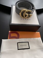 Gucci ledergürtel grau gebraucht kaufen  Mühlburg