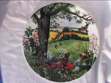 Decorative plate, Colin Newman Meadows and Wheatfields 1987: Wedgwood Bone China for sale  Shipping to South Africa